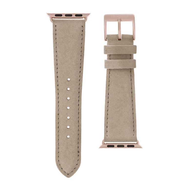Alcantara Armband in Sand - bracebuds