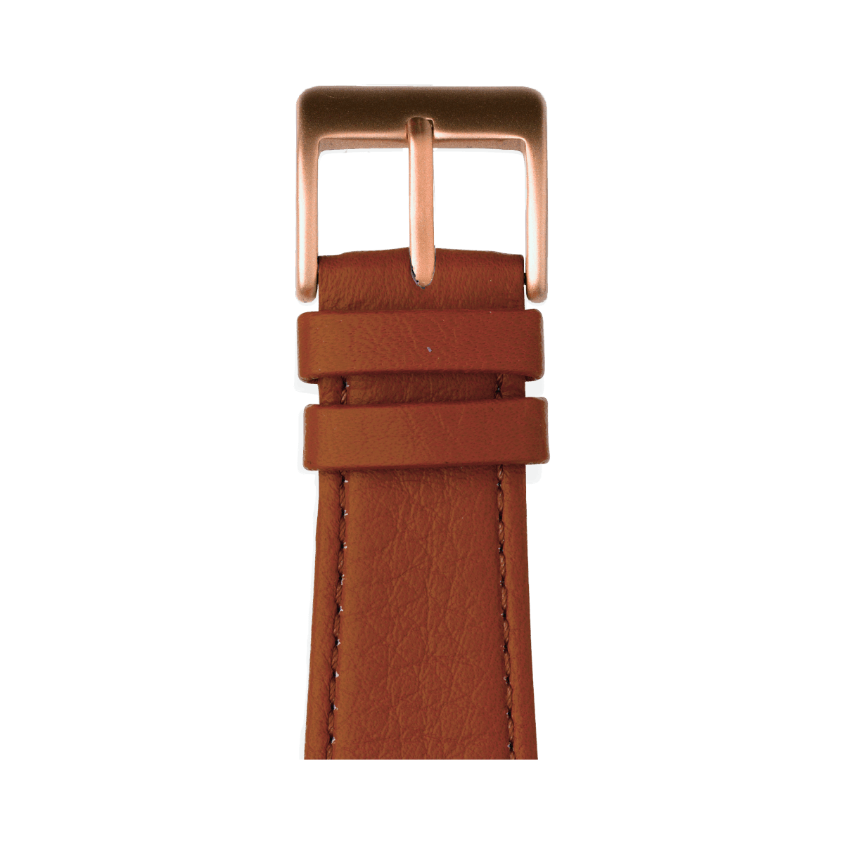 Nappa Leder Armband in Cognac - bracebuds