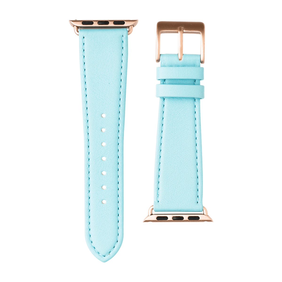 Nappa Leder Armband in Hellblau (Limited Edition) - bracebuds