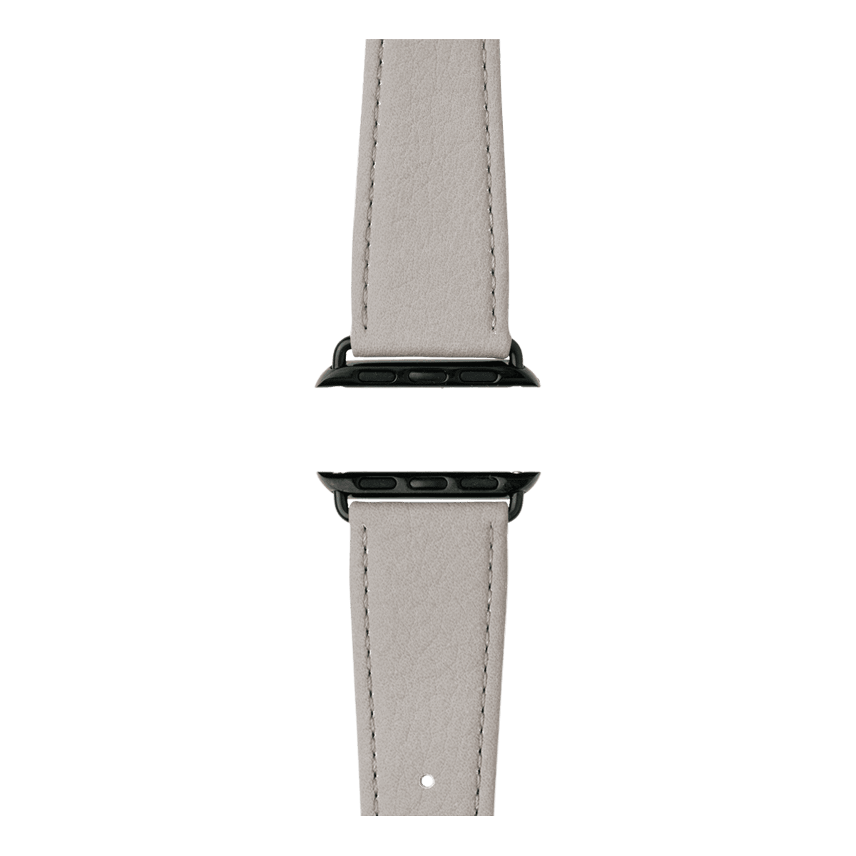 Nappa Leder Armband in Hellgrau - bracebuds