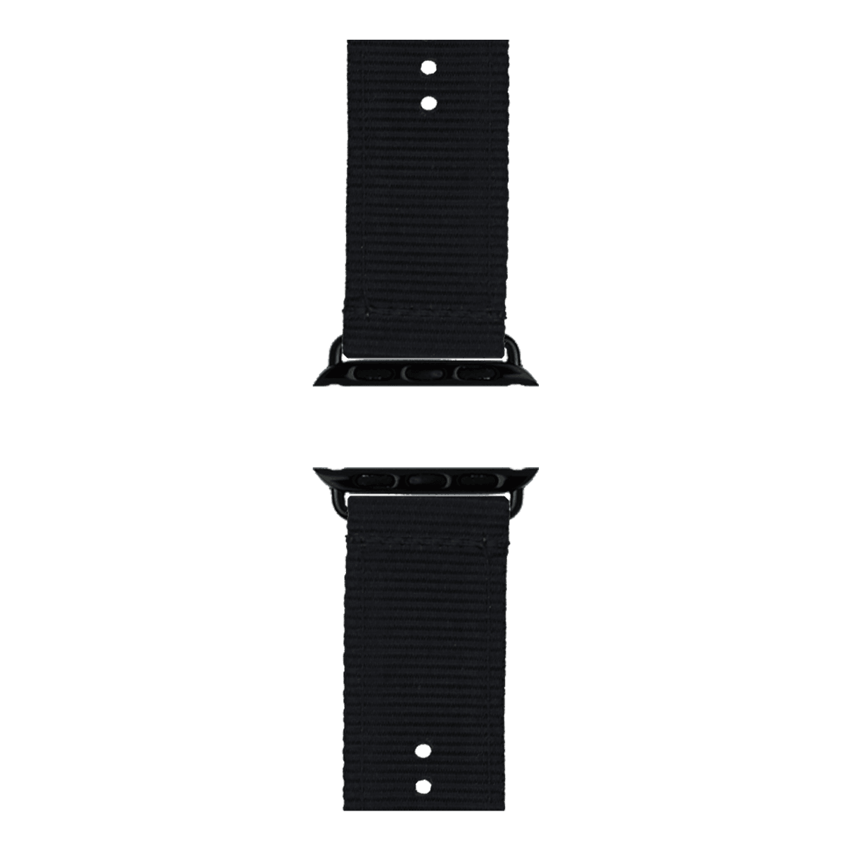 Nylon Armband Heavy Duty in Schwarz - bracebuds