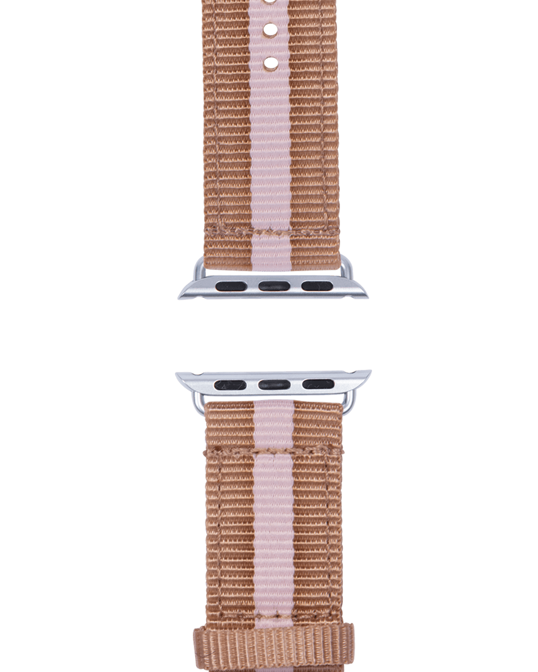 Nylon Armband in Sand / Hellrosa - bracebuds