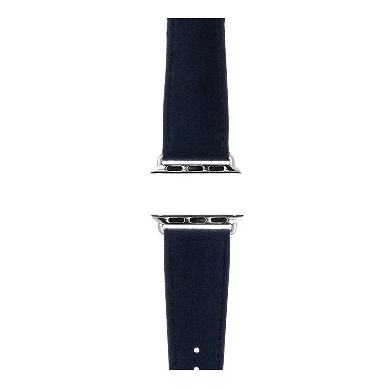 Alcantara Armband in Dunkelblau - bracebuds