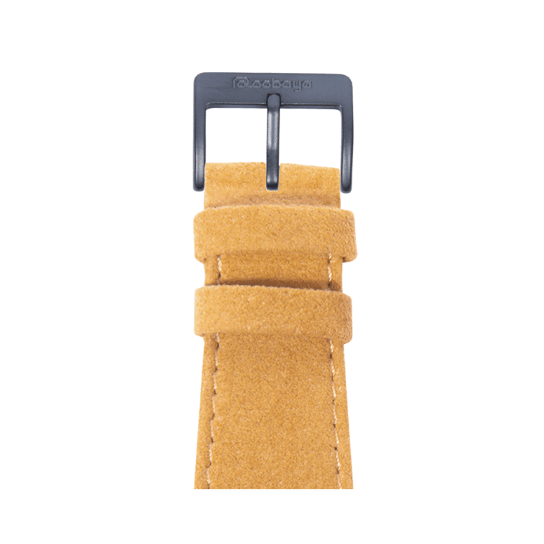 Alcantara Armband in Karamell - bracebuds