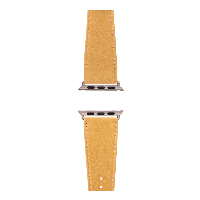 Alcantara Armband in Karamell - bracebuds
