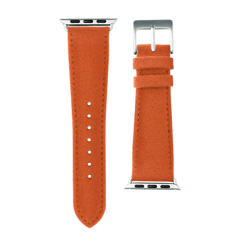 Alcantara Armband in Orange - bracebuds