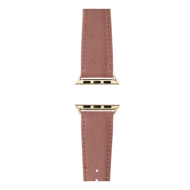 Alcantara Armband in Rosa - bracebuds