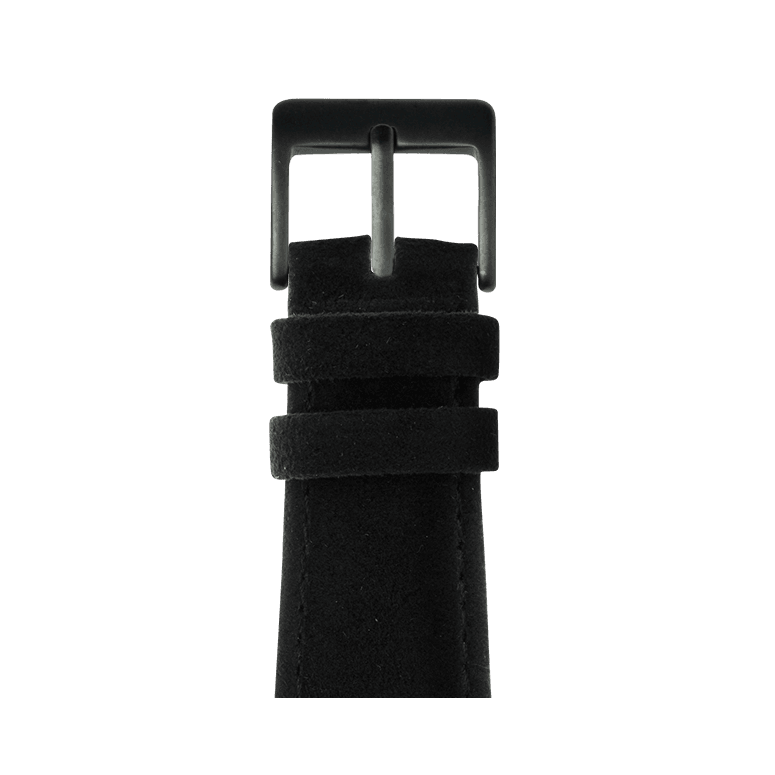 Alcantara Armband in Schwarz - bracebuds