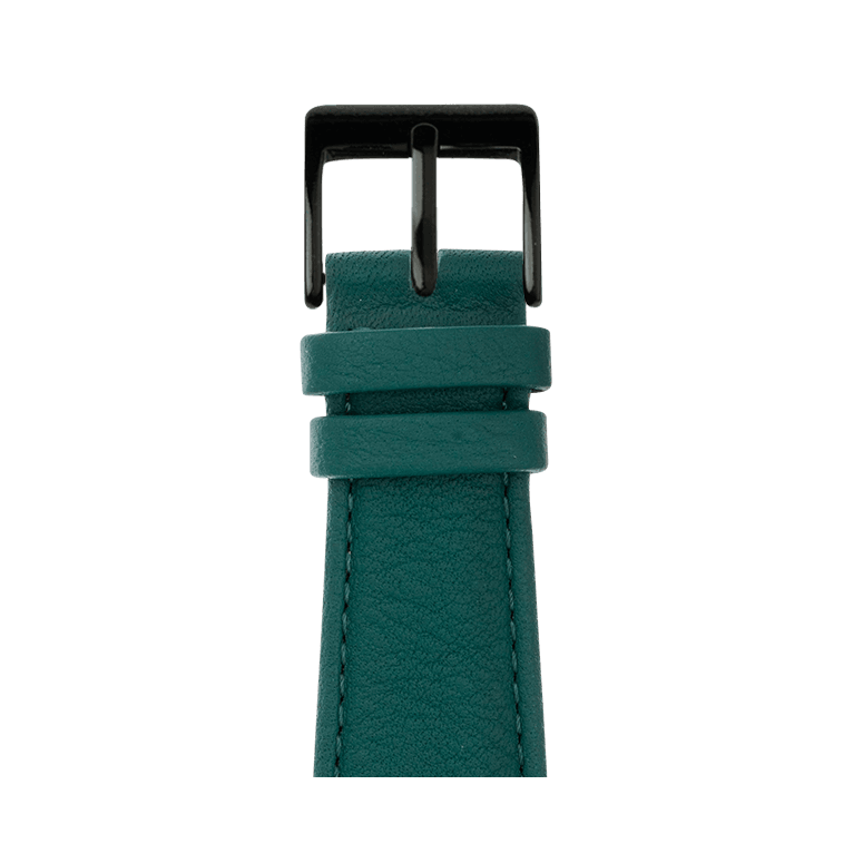 Nappa Leder Armband in Petrol - bracebuds