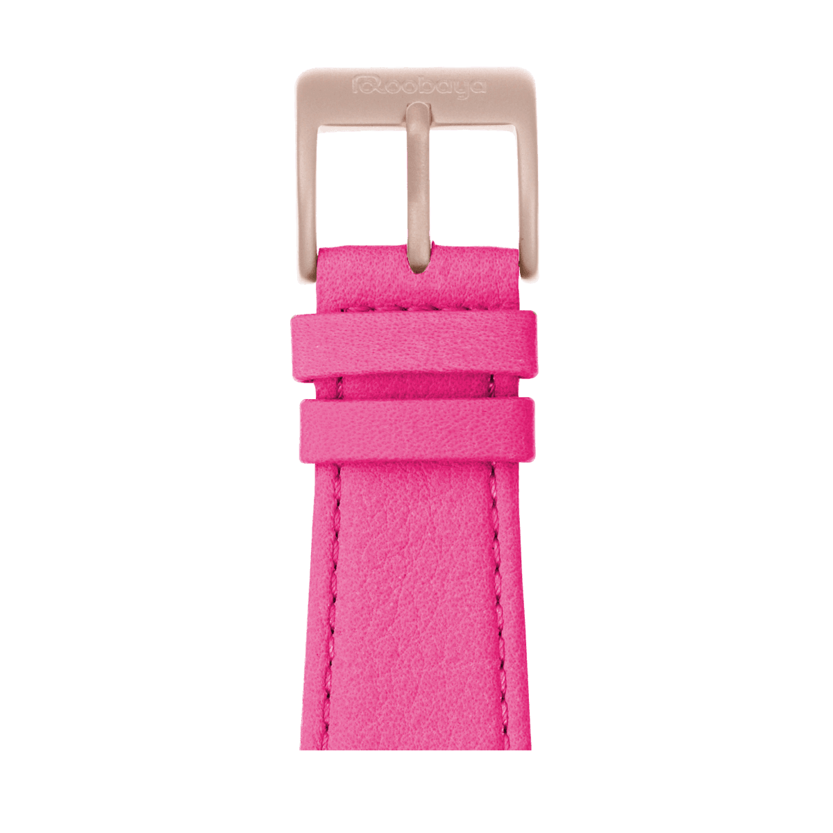 Nappa Leder Armband in Pink - bracebuds