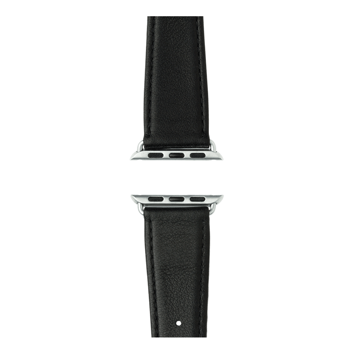 Nappa Leder Armband in Schwarz - bracebuds