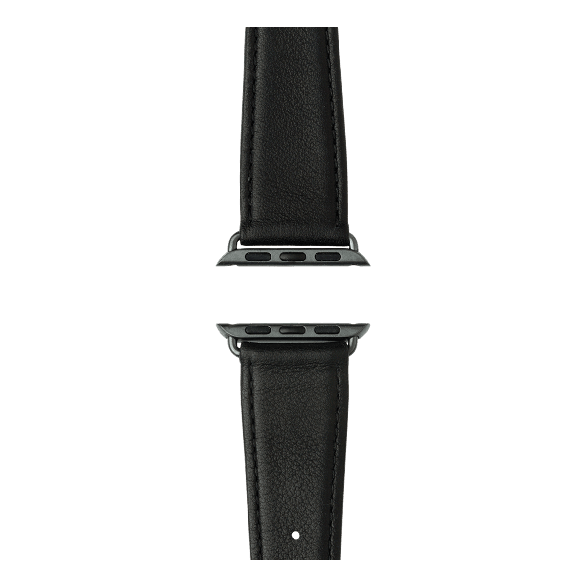 Nappa Leder Armband in Schwarz - bracebuds