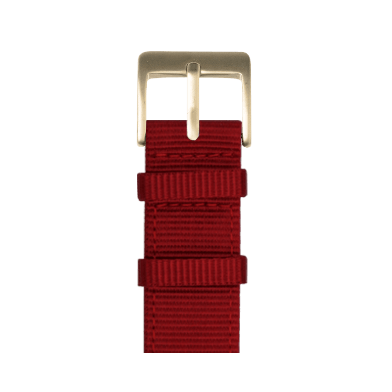 Nylon Armband in Rot - bracebuds
