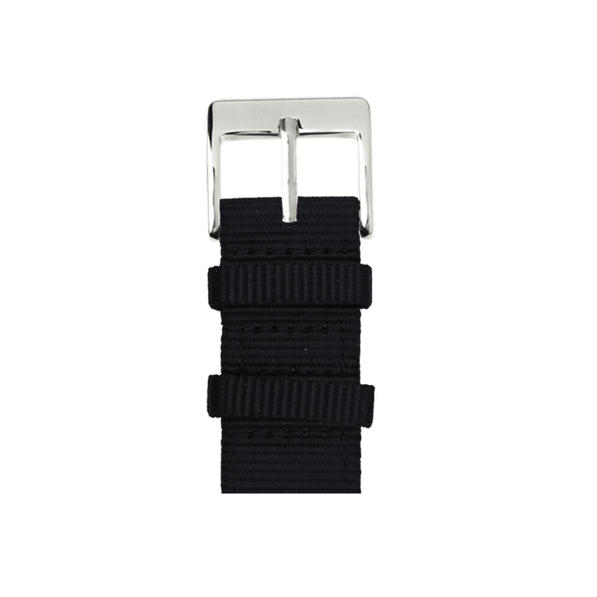 Nylon Armband in Schwarz - bracebuds