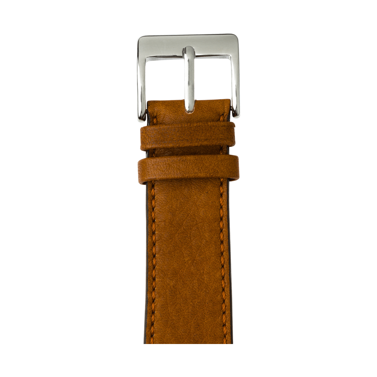 Sauvage Leder Armband in Cognac - bracebuds