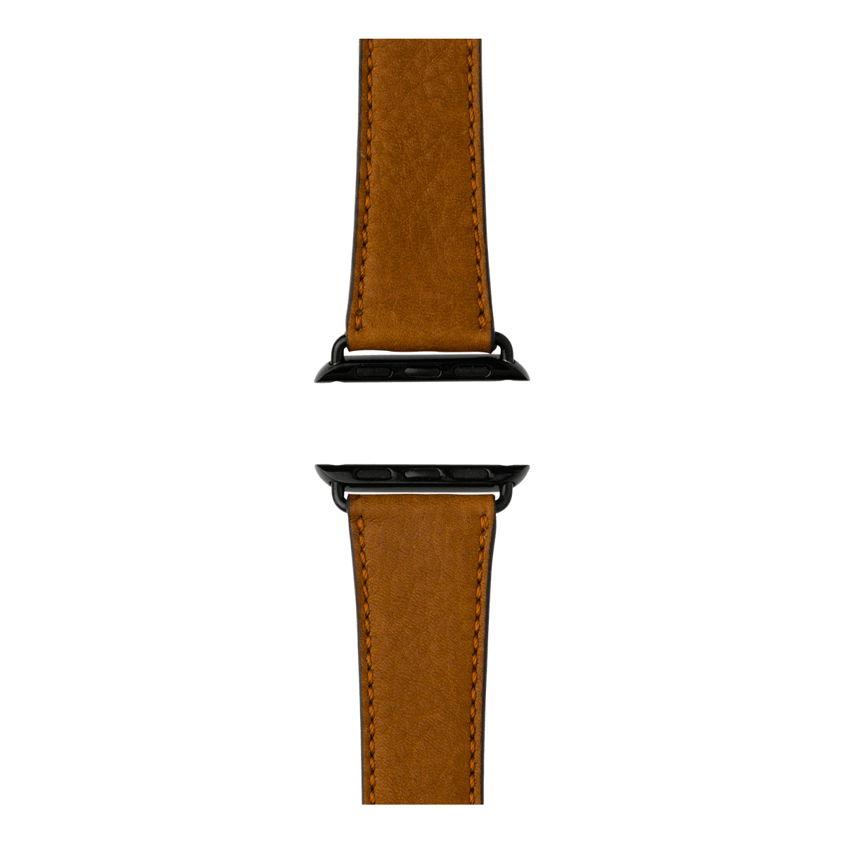 Sauvage Leder Armband in Cognac - bracebuds