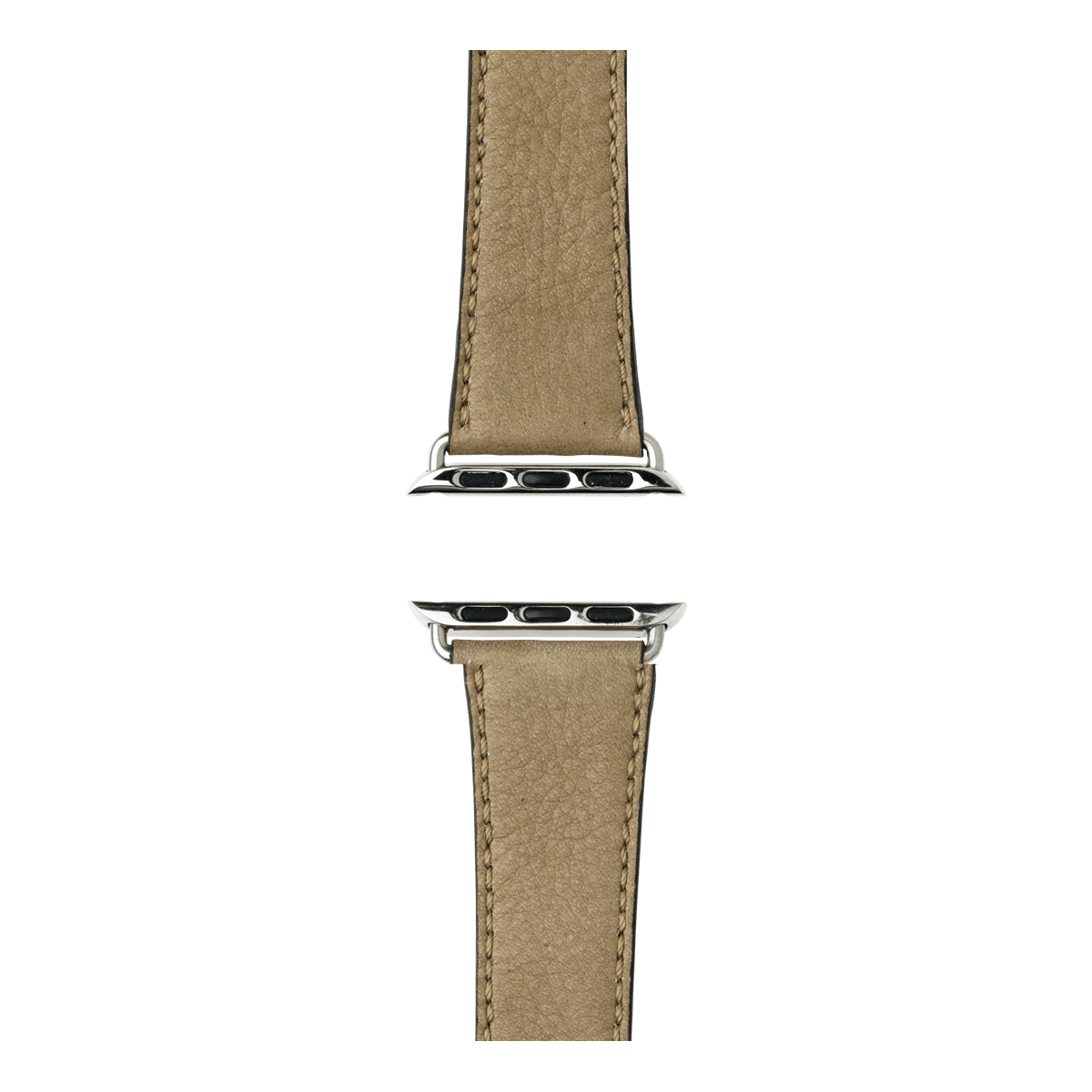 Sauvage Leder Armband in Hellgrau - bracebuds