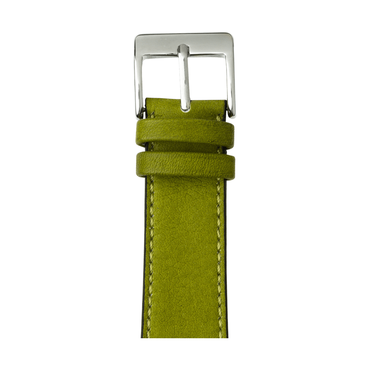 Sauvage Leder Armband in Moosgrün - bracebuds