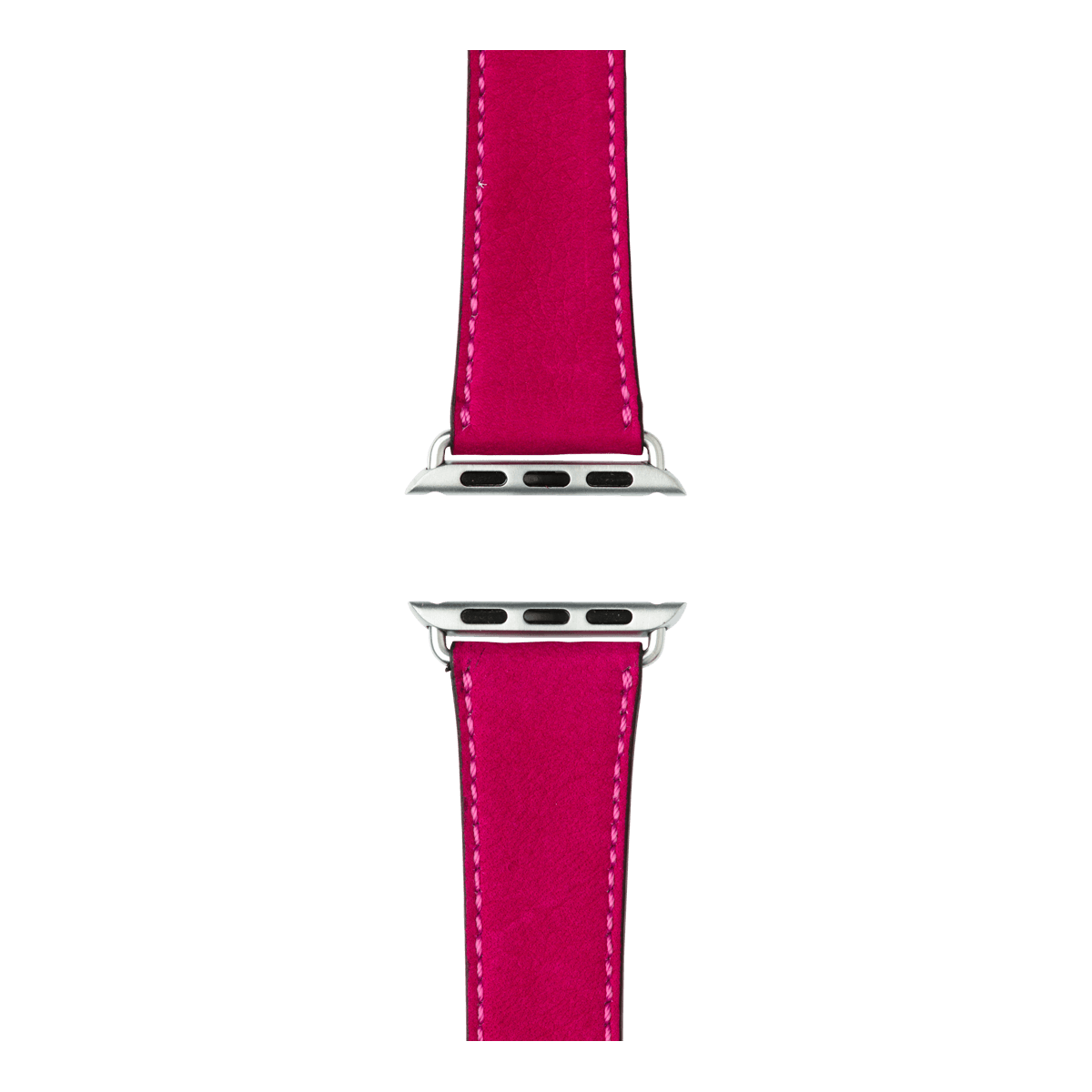 Sauvage Leder Armband in Pink - bracebuds