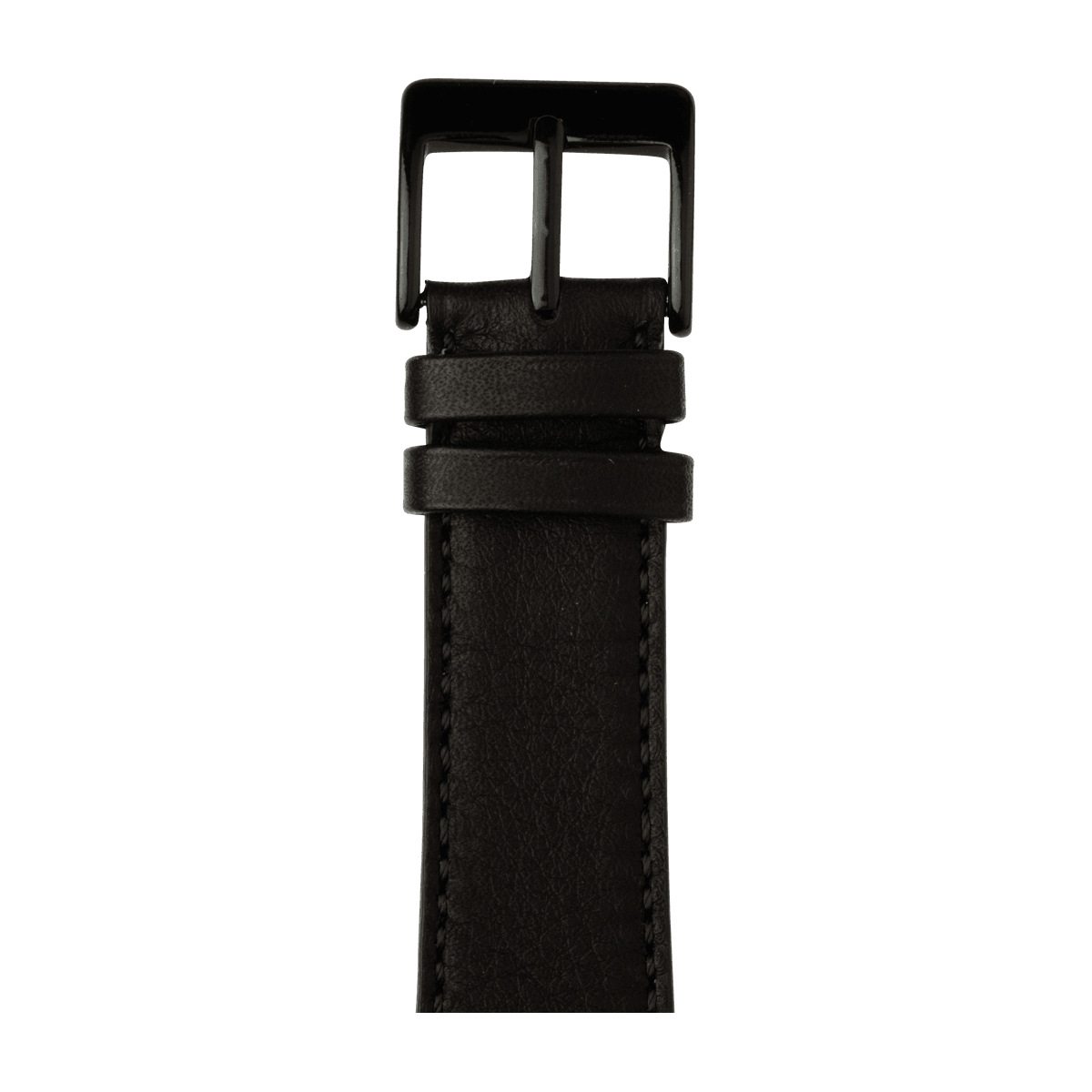 Sauvage Leder Armband in Schwarz - bracebuds