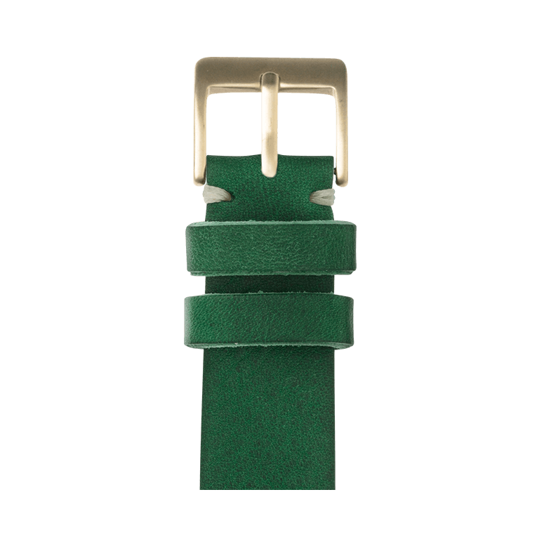 Vintage Leder Armband in Forest - bracebuds